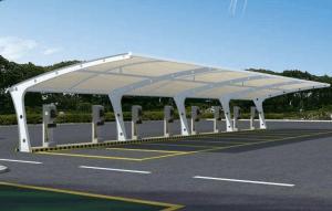 张家界膜结构停车棚