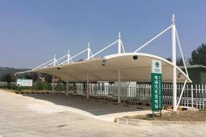 张家界膜结构停车棚